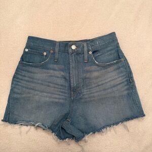 Madewell Blue Jean Shorts